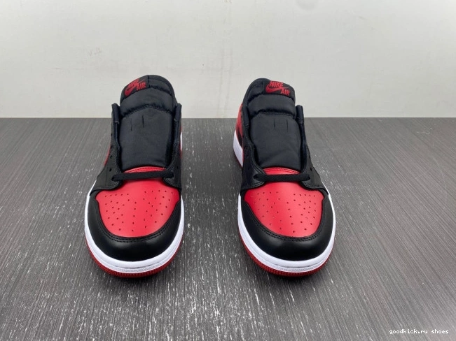 Rep Low Jordan Air Retro 705329-001 1 Bred 0714